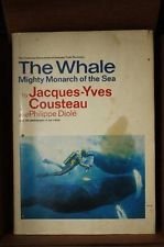 whale mighty monarch of the sea 1st edition jacques yv cousteau 0891040773, 978-0891040774