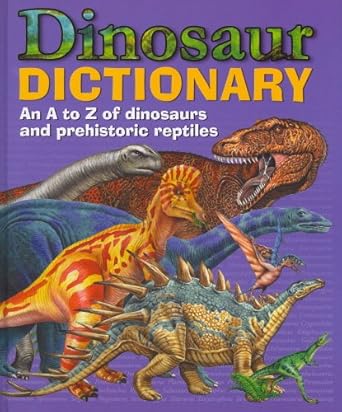 dinosaur dictionary 1st edition donald f , introduction by alfred sherwood romer and david techter glut