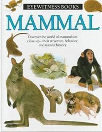 mammal 1st edition steve parker 0394822587, 978-0394822587