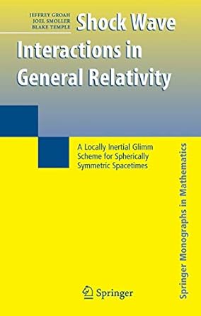 shock wave interactions in general relativity a locally inertial glimm scheme for spherically symmetric