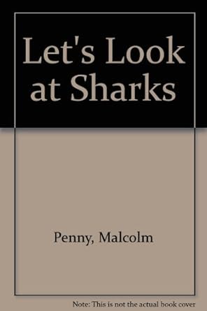 sharks 1st edition malcolm penny ,wendy meadway 1852102225, 978-1852102227