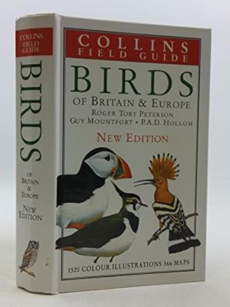 birds of britain and europe 1st edition roger tory peterson ,guy mountfort ,p a d hollom 0002199009,