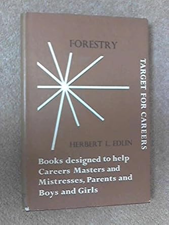 forestry 1st edition herbert l edlin 0709125666, 978-0709125662