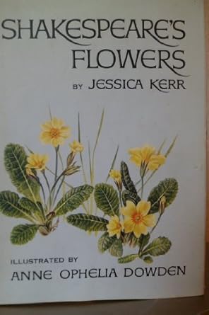 shakespeares flowers 1st edition jessica kerr 0722652569, 978-0722652565