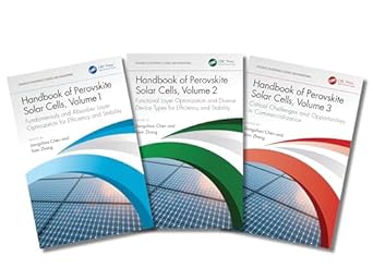 handbook of perovskite solar cells three volume set towards stability large area and commercialization 1st
