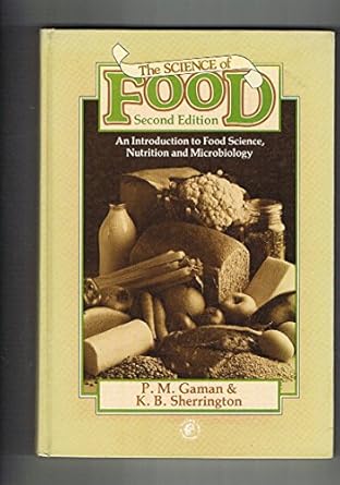 the science of food 1st edition p m gaman ,k b sherrington 0080258964, 978-0080258966