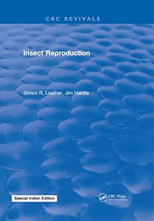 insect reproduction 1st edition s r leather 1315894505, 978-1315894508