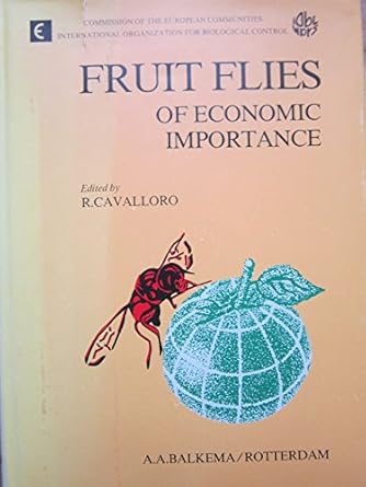 Fruit Flies Of Economic Importance
