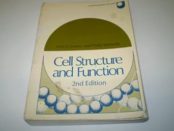 cell structure and function 1st edition a g loewy p siekevitz 0039100723, 978-0039100728