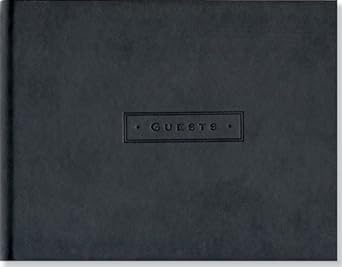 classic black guest book 1st edition peter pauper press ,inc peter pauper press 1441303316, 978-1441303318