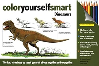 color yourself smart dinosaurs 1st edition dominic couzens ,david nurney 160710573x, 978-1607105732