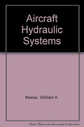 aircraft hydraulic systems 1st edition william a neese 0898749379, 978-0898749373