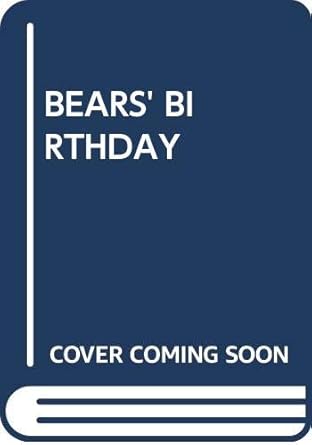 bears birthday 1st edition allan ahlberg 0394971973, 978-0394971971