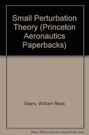 small perturbation theory 1st edition william rees sears 0691080348, 978-0691080345