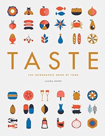 taste the infographic book of food 1st edition laura rowe ,vicki turner 1781314632, 978-1781314630