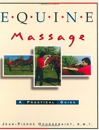 equine massage 1st edition jean pierre hourdebaigt 1860540481, 978-1860540486