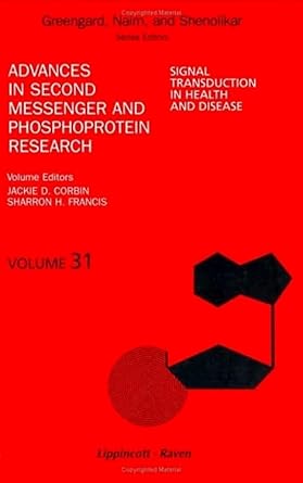 signal transduction in health and disease 1st edition jackie d corbin ,sharron h francis ,paul greengard