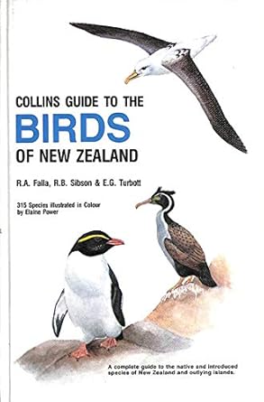 collins guide to the birds of new zealand and outlying islands 1st edition r a falla 0002175630,