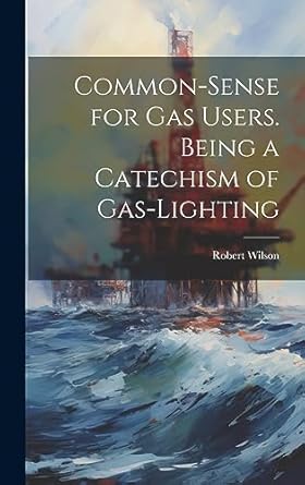 common sense for gas users being a catechism of gas lighting 1st edition robert wilson 1020682434,