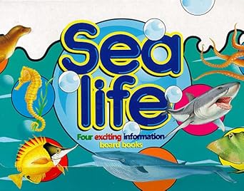 sea life four exciting information board books 1st edition moira butterfield 0765107015, 978-0765107015