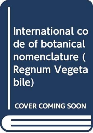 international code of botanical nomenclature 1st edition frans antonie stafleu 9031303321, 978-9031303328