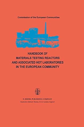 handbook of materials testing reactors and associated hot laboratories in the european community nuclear