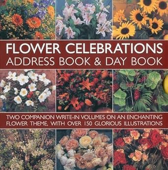 flower celebrations address book and day book set 1st edition lorenz 0754820971, 978-0754820970