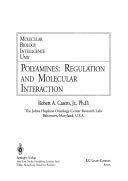 polyamines regulation and molecular interaction 1st edition robert casero 354060037x, 978-3540600374
