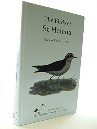 birds of st helena 1st edition beau w rowlands ,et al 0907446205, 978-0907446200