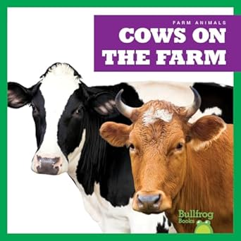 cows on the farm 1st edition bizzy harris 1645277038, 978-1645277033