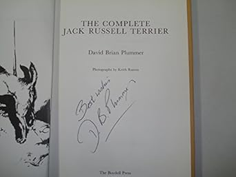 the complete jack russell terrier 1st edition d brian plummer 0851151213, 978-0851151212