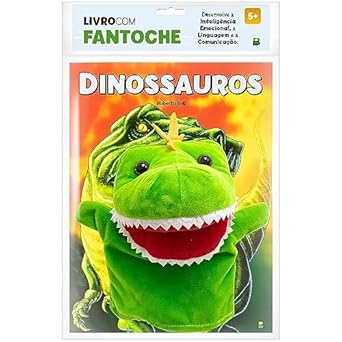 puppet book dinosaurs 1st edition todolivro 655617484x, 978-6556174846