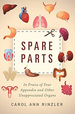 spare parts in praise of your appendix and other unappreciated organs 1st edition carol ann rinzler