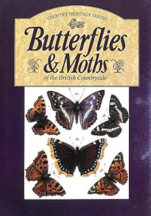 butterflies and moths of the british countryside 1st edition w j gordon 1850070296, 978-1850070290