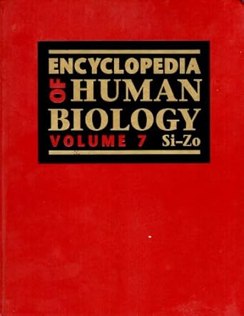 encyclopedia of human biology 7 1st edition renato dulbecco 0122267575, 978-0122267574
