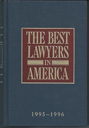 the best lawyers in america 1995 1996 1st edition steven naifeh, gregory white smith 0913391115,