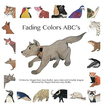 fading colors abcs 1st edition megan real ,joey redler 0999150618, 978-0999150610