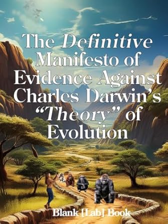 the definitive manifesto of evidence against charles darwins theory of evolution blank lab book 1st edition