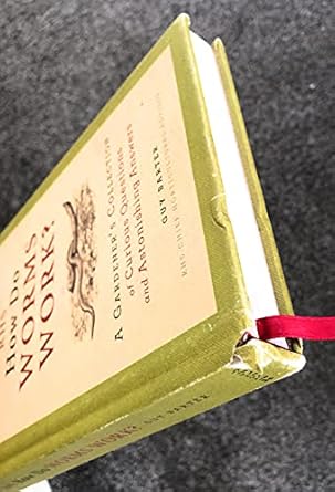 rhs how do worms work a gardeners collection of curious questions and astonishing answers 1st edition author