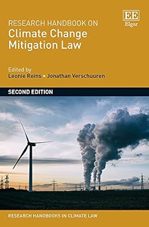 research handbook on climate change mitigation law 1st edition leonie reins ,jonathan verschuuren 183910158x,