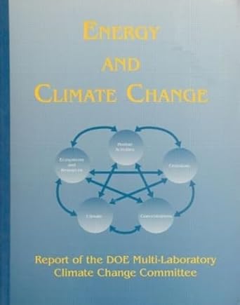 energy and climate change 1st edition u s doe 0873714172, 978-0873714174