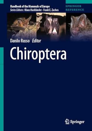 chiroptera 1st edition danilo russo 3030440281, 978-3030440282