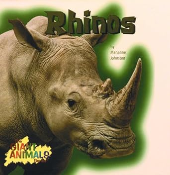 rhinos 1st edition marianne johnston 0823951448, 978-0823951444