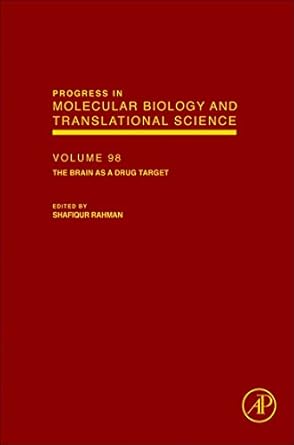 the brain as a drug target 1st edition shafiqur rahman 0123855063, 978-0123855060