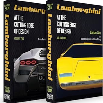 lamborghini at the cutting edge of design 1st edition gautam sen ,kaare byberg ,branko radovinovic