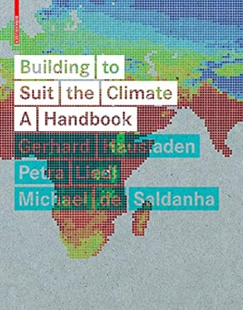 building to suit the climate a handbook 1st edition petra liedl ,gerhard hausladen ,michael saldanha