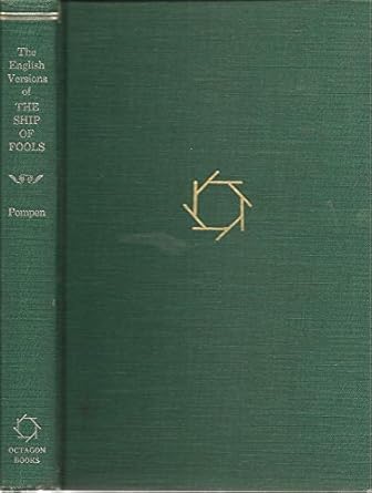 the english versions of the ship of fools a contribution to the history of the early french renaissance in