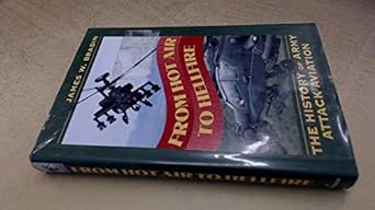 from hot air to hellfire the history of army attack aviation 1st edition james w bradin 0891415114,