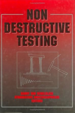 non destructive testing 1st edition d van hemelrijck ,a anastassopoulos 905410595x, 978-9054105954
