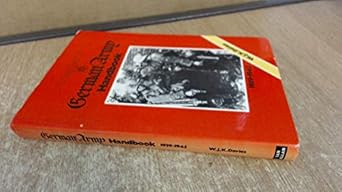 german army handbook 1939 1945 1st edition w j k davies ,ian allen studio 0711002908, 978-0711002906